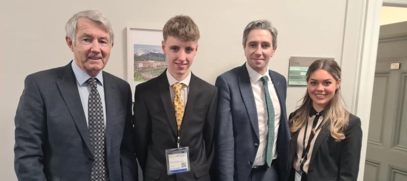 Tipperary students highlight unfairness of education system during visit to Leinster House