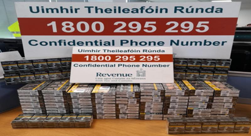 Two charged following separate seizures of 'illicit' cigarettes in Dublin