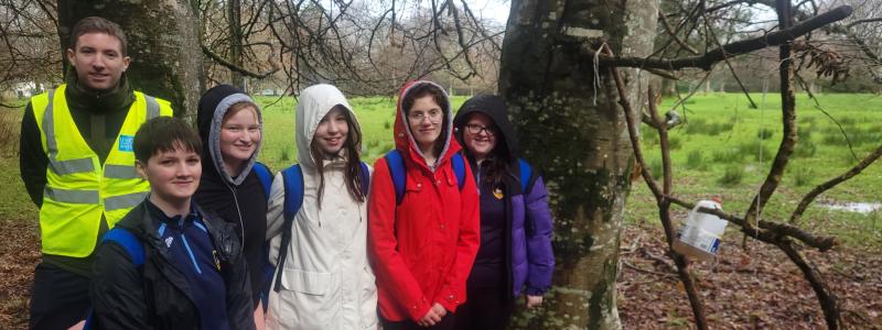 Newport students take the Walk for Water challenge and learn about the three Ps