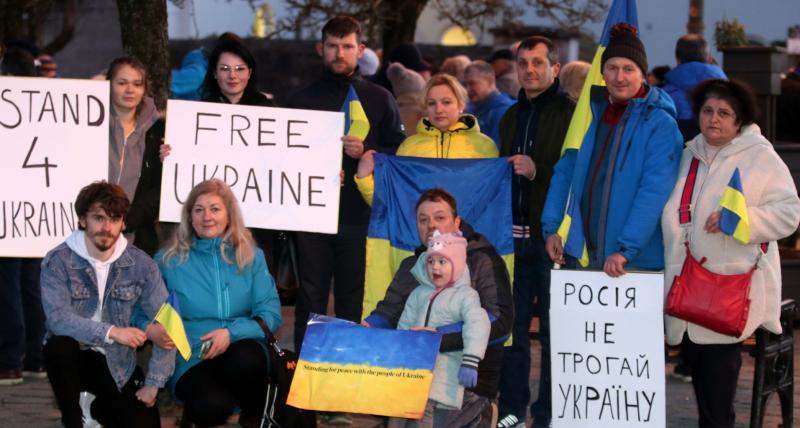 Nenagh shows its support for Ukrainians at home and abroad
