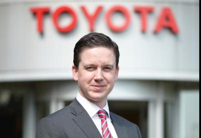 Driving seat: Nenagh man takes the wheel at Toyota Financial Services