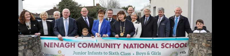 Nenagh national school makes history as it becomes first ETB facility in Premier County