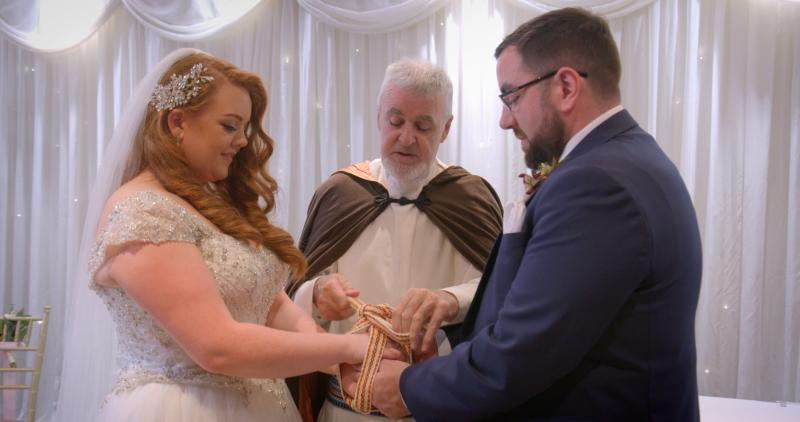 Nenagh couple literally tie the Celtic knot on wedding programme with a difference