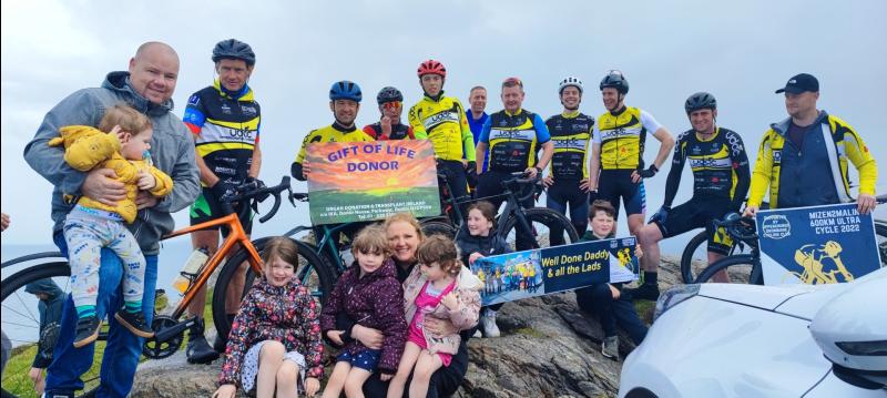 Tipperary cyclists conquer Mizen to Malin challenge to aid local kidney association