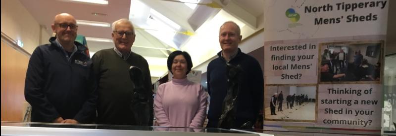 Silvermines Men's Shed group hosts exhibition in Nenagh library with focus on woodturning