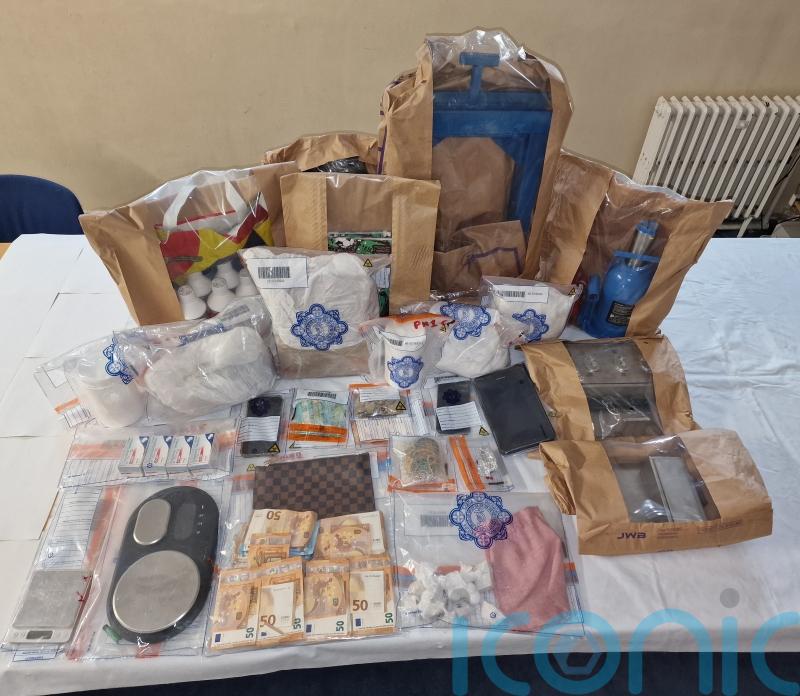 Two men arrested after drugs worth 1.3 million euro seized in Dublin