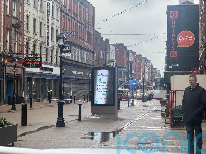 Bus crashes in Dublin City Centre